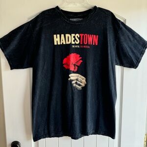 Hadestown Show Art Tee XL Theatre Musical Shirt Mens Crewneck Pullover Graphic